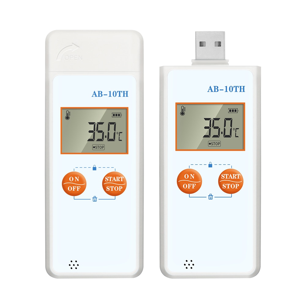 AB-10TH Temperature & Humidity logger 