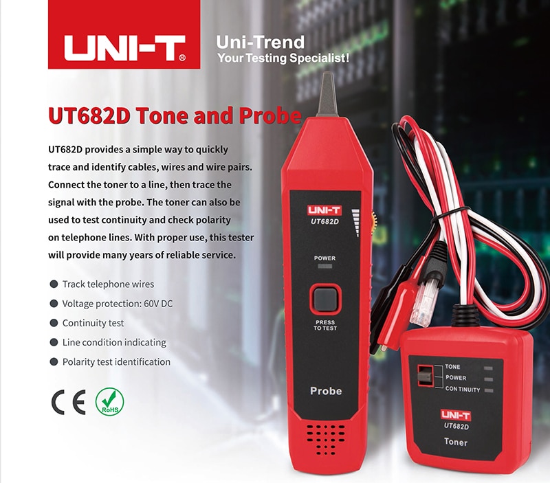 UT682 Series Wire Tracker 