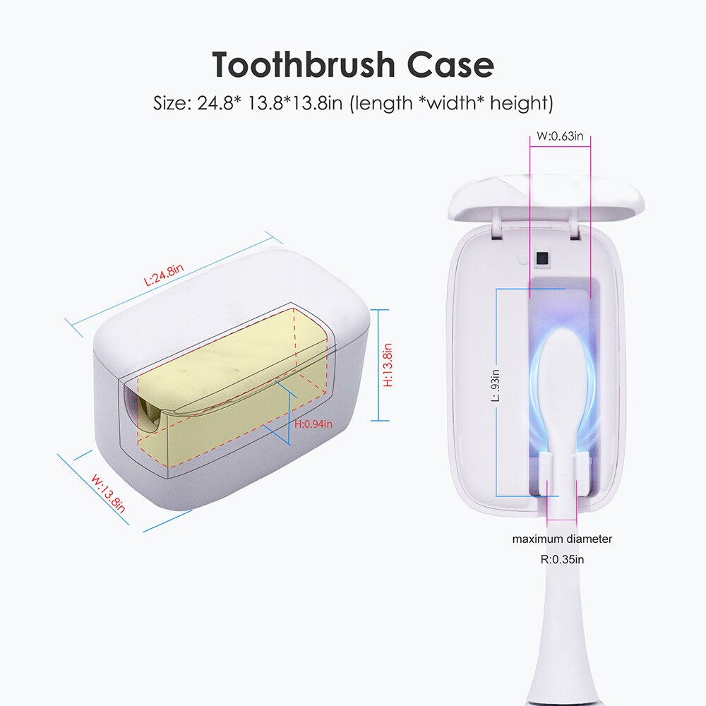 MINI UV Light Toothbrush Holder 