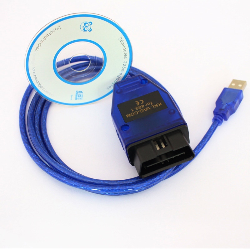VAG-COM 409.1 Vag Com 409Com vag 409.1 kkl OBD2 USB Diagnostic Cable Scanner