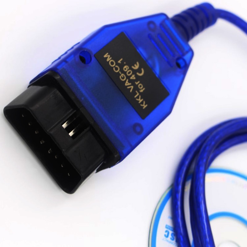 VAG-COM 409.1 Vag Com 409Com vag 409.1 kkl OBD2 USB Diagnostic Cable Scanner