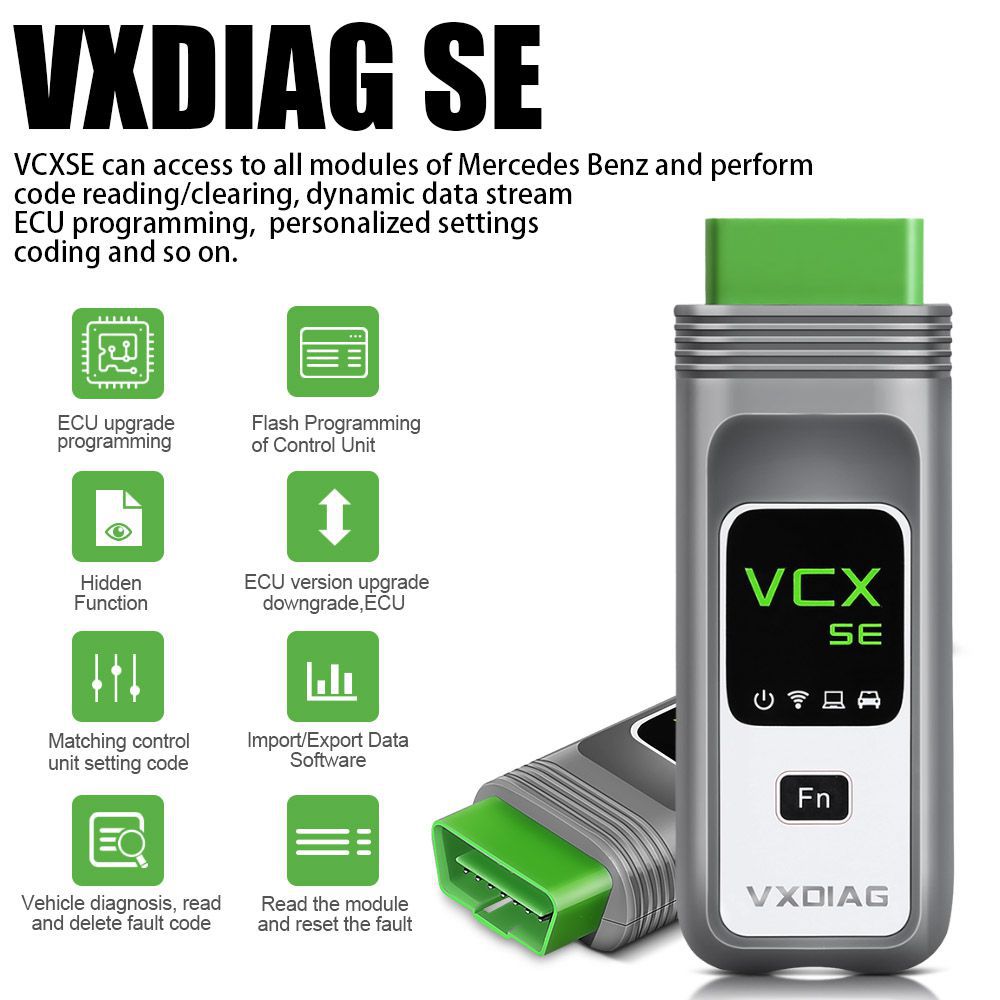 VXDIAG VCX SE for Benz with 2TB Full Brands SSD Get Free Donet License