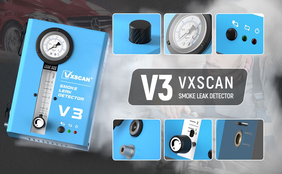 VXSCAN V3 Automotive Smoke Leak Detector 