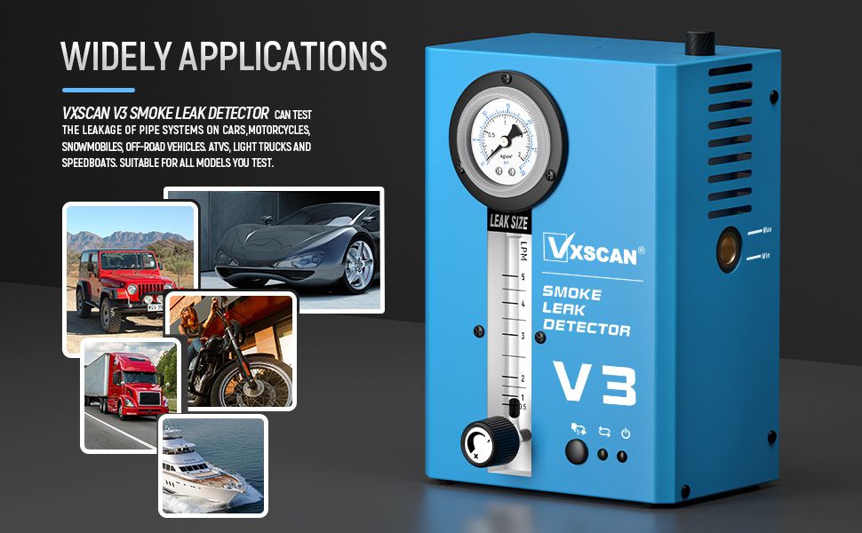 VXSCAN V3 Automotive Smoke Leak Detector