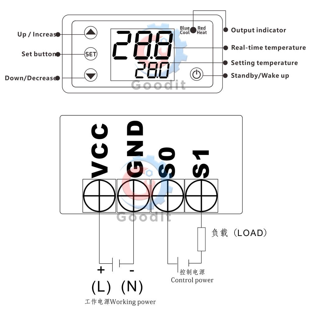 W3231 Temperature Controller 