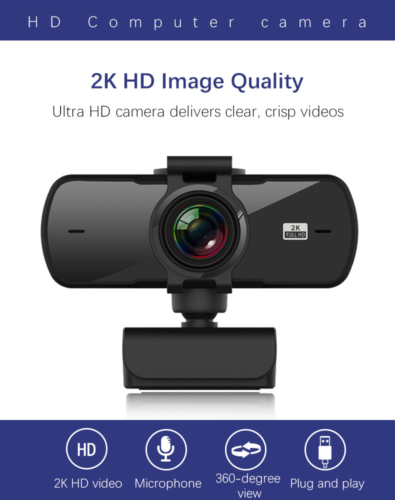 2K Full HD 1080P Web Camera