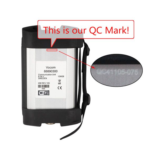 Volvo 88890300 Vocom Interface Support WIFI connection for Volvo/Renault/UD/Mack Truck Diagnose