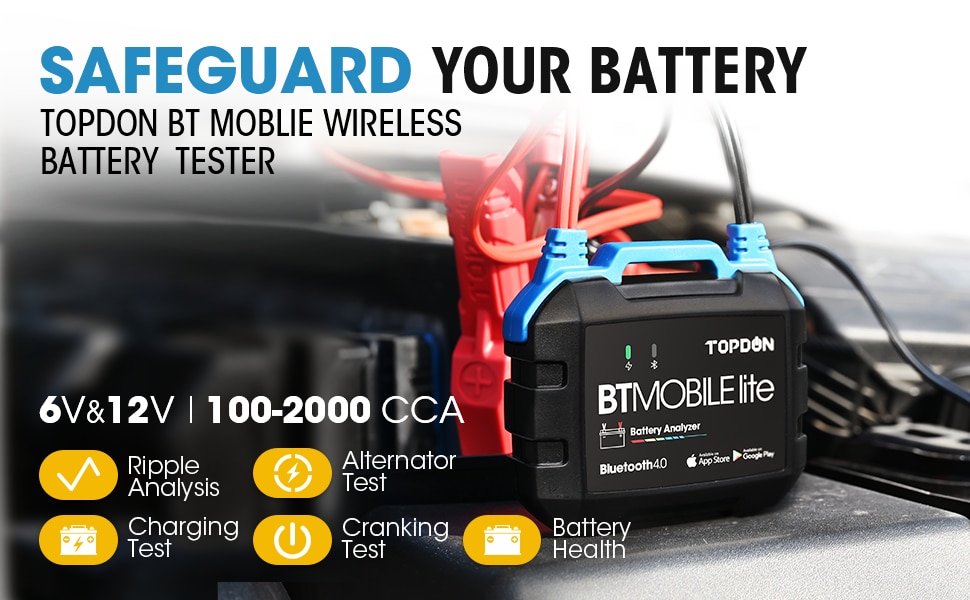 Wireless Car Battery Tester