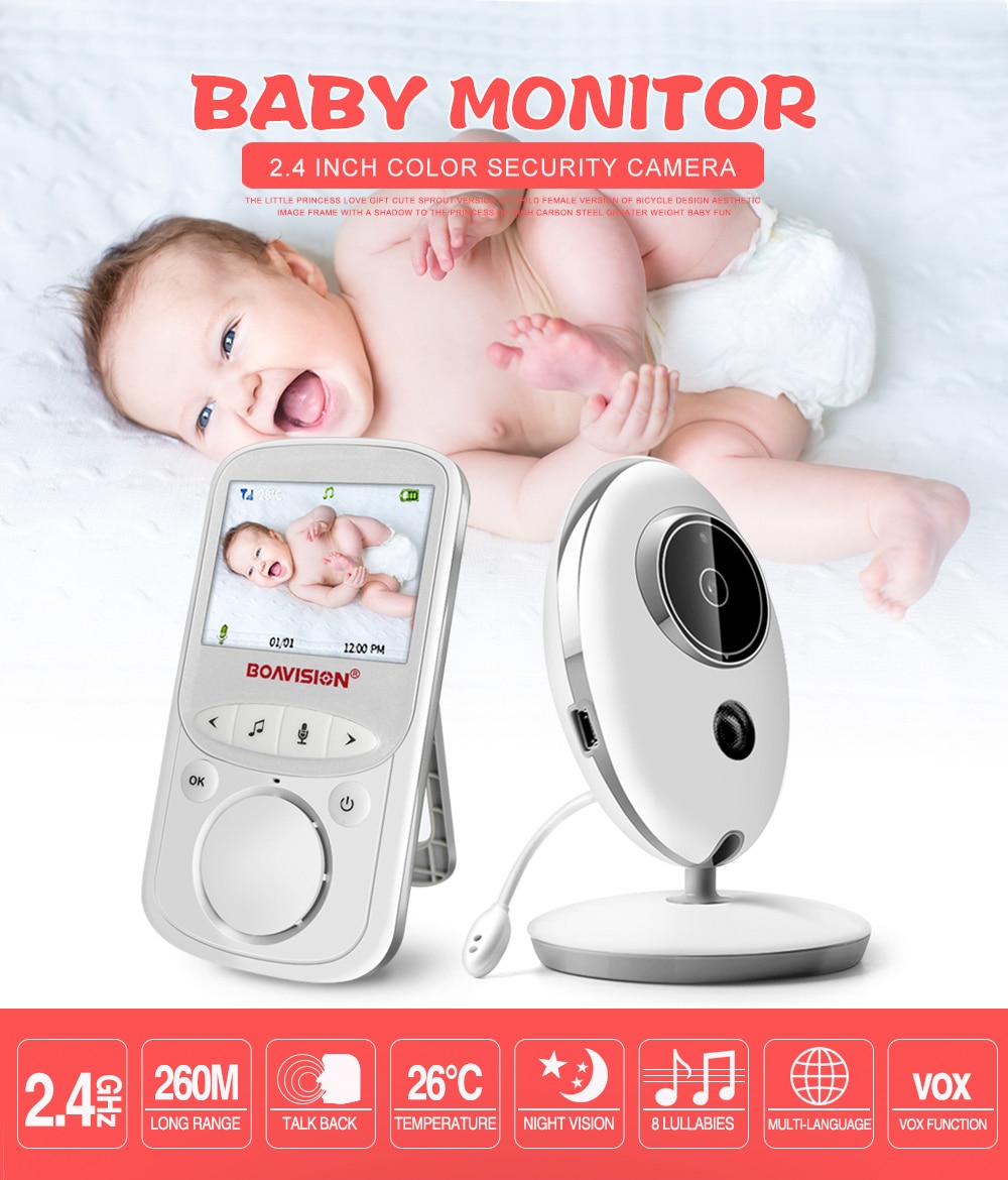 Wireless LCD Audio Video Baby Monitor 