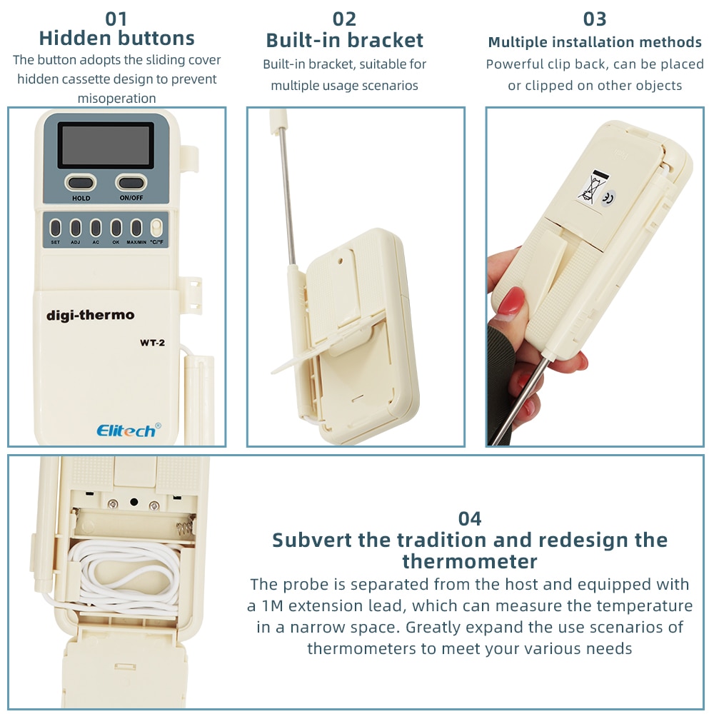 WT-2 Digital Thermometer