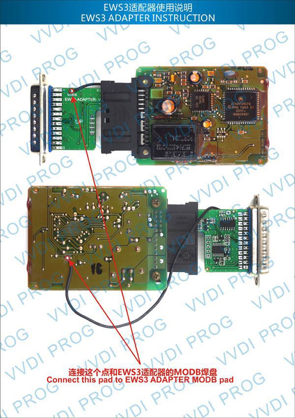 Xhorse EWS3 Adapter for VVDI Prog Programmer 2