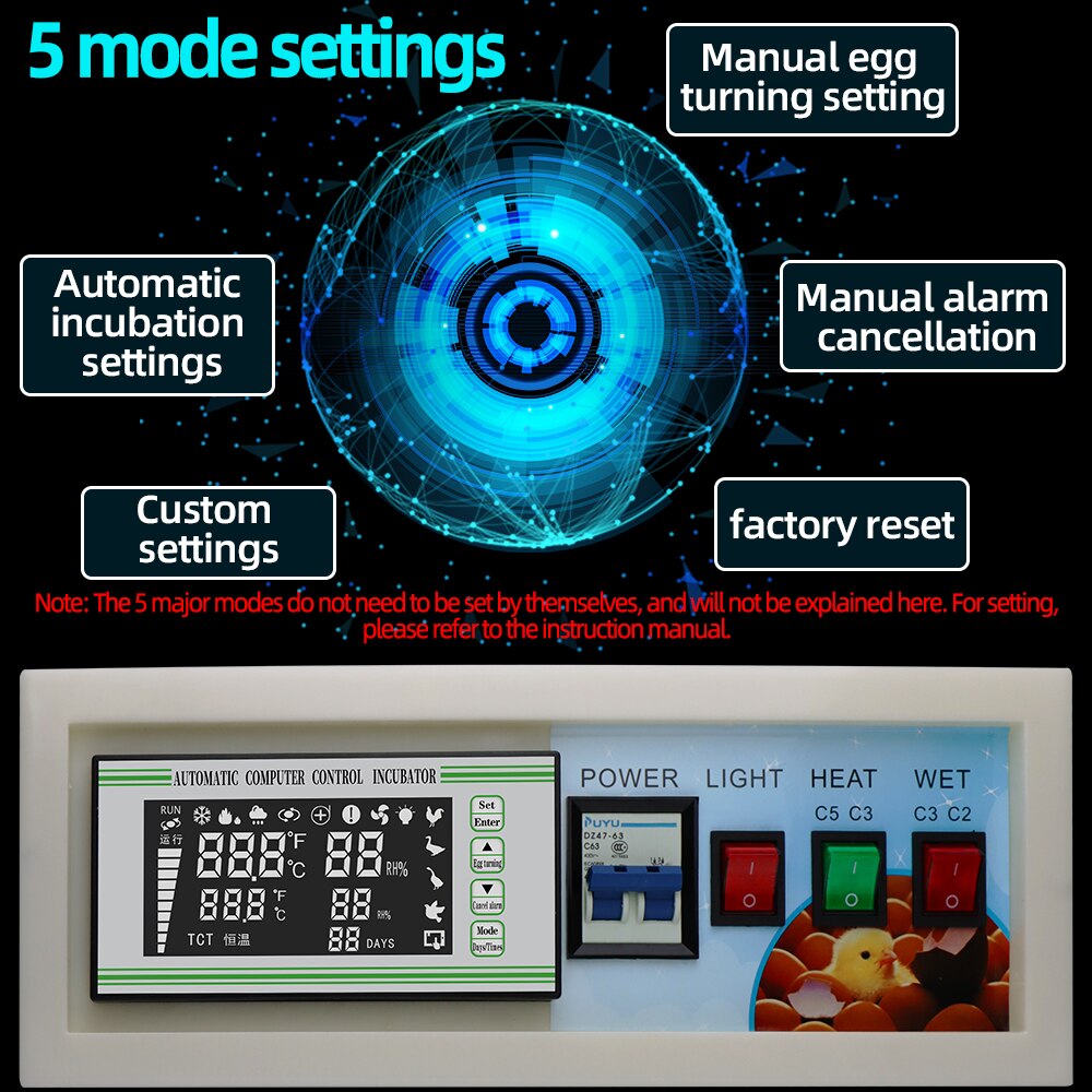 XM-18SE Egg Incubator 