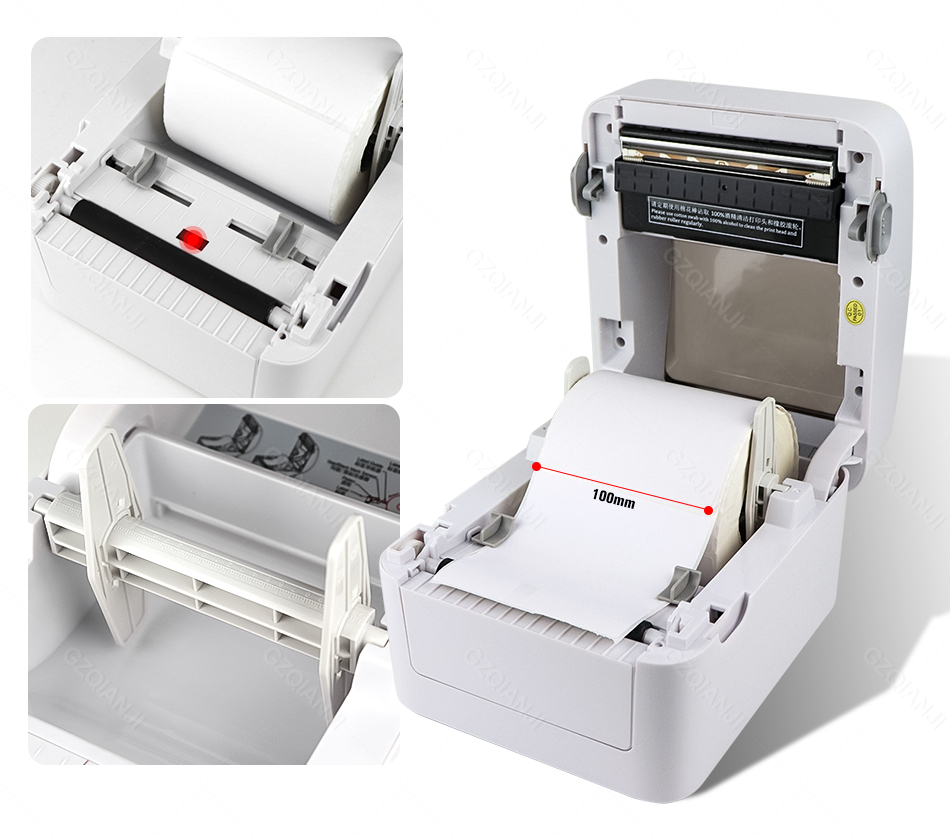 XP-420B Thermal Label Barcode Shipping Printer 
