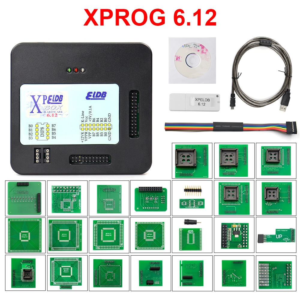 XProg-M Xprog m V5.55 V6.12 V6.17 V6.26 V6.50 ECU Chip T