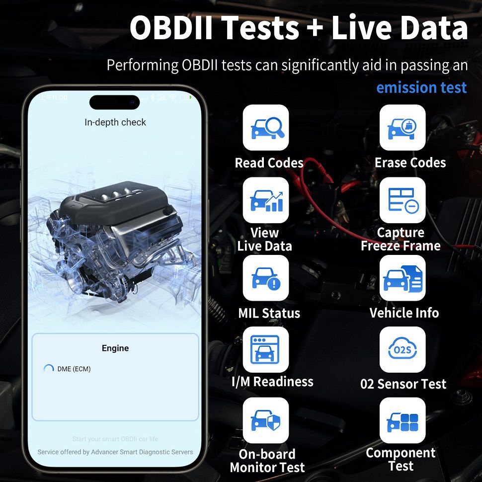 XTOOL AD20 PRO OBD2 Diagnostic Scanner ELM 327 Code Reader 