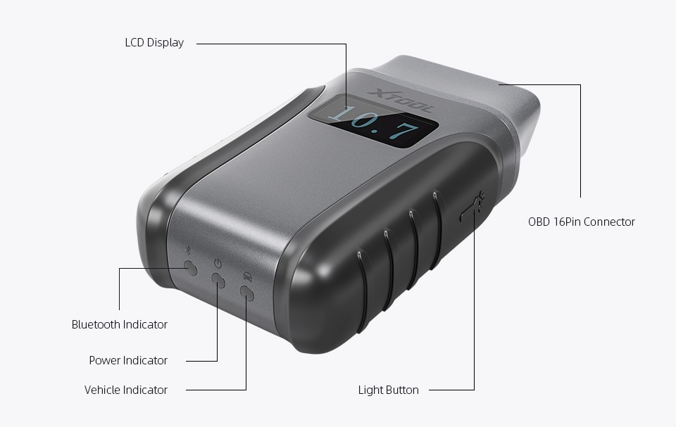 XTOOL Anyscan A30 Full System Car OBDII Code Reader 