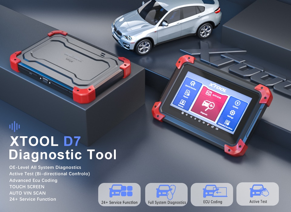 Newest XTOOL D7 Automotive All System Diagnosis Tool