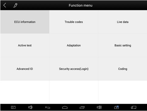 ez500 function menu