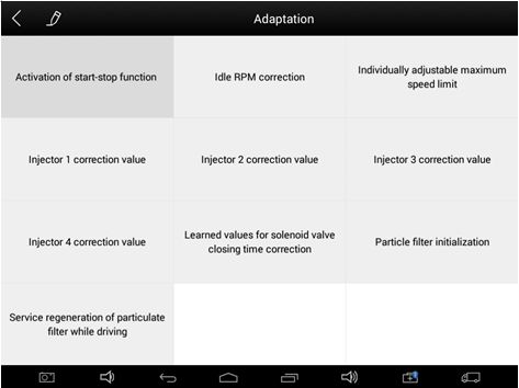 special functions adaption