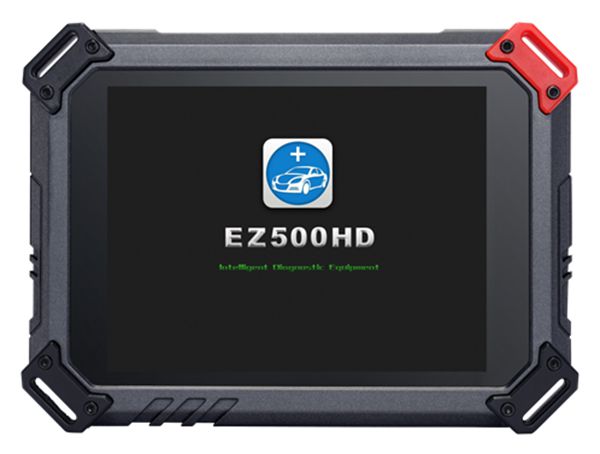 Front View of EZ500 HD Tablet