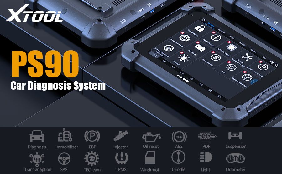 XTOOL PS90 PRO Car and Truck Diagnosis System