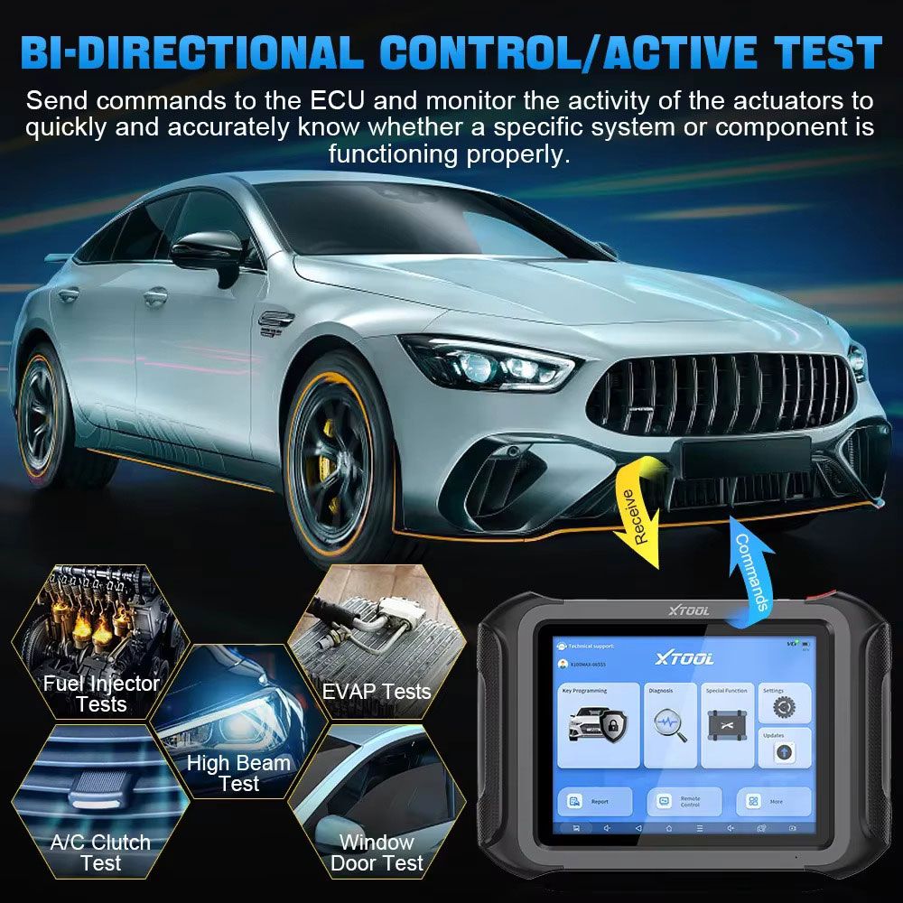 XTOOL X100 MAX 2 with J2534  key programming and diagnostic tool