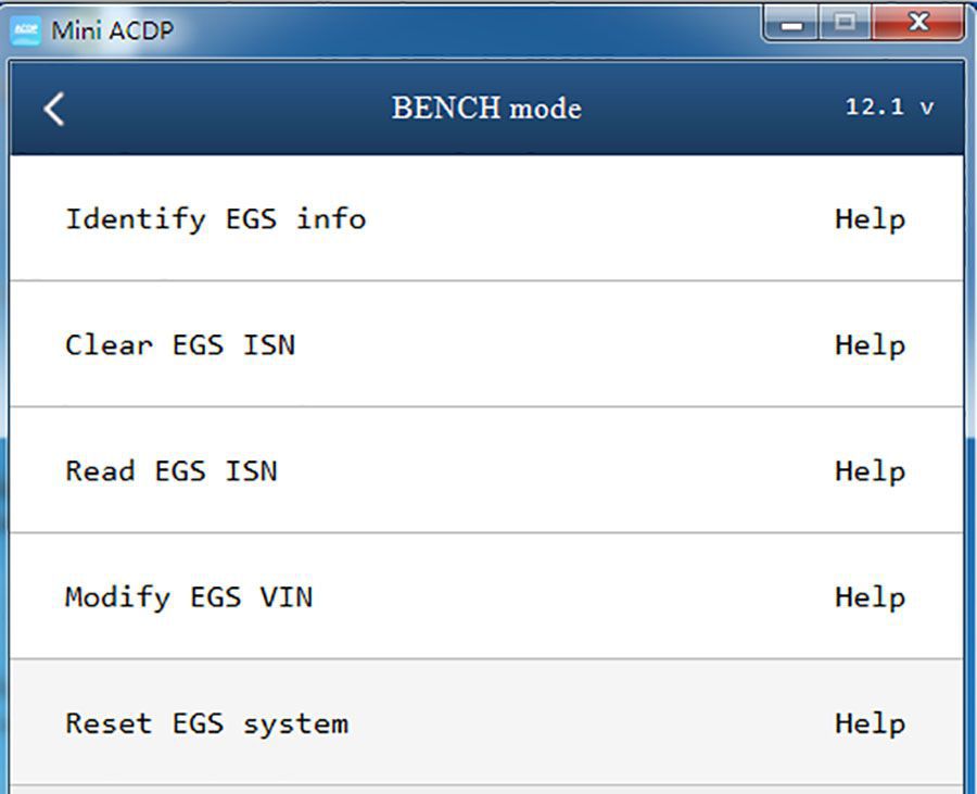 Yanhua Mini ACDP Module17 BMW E Series 6HP Refresh