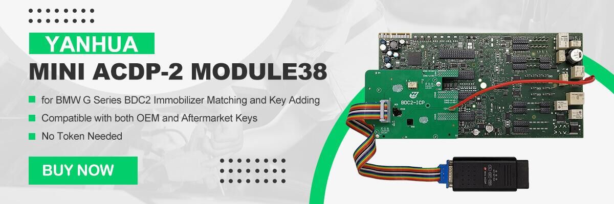 Yanhua Mini ACDP2 Hardware with Module 38 BMW G Series BDC2 License