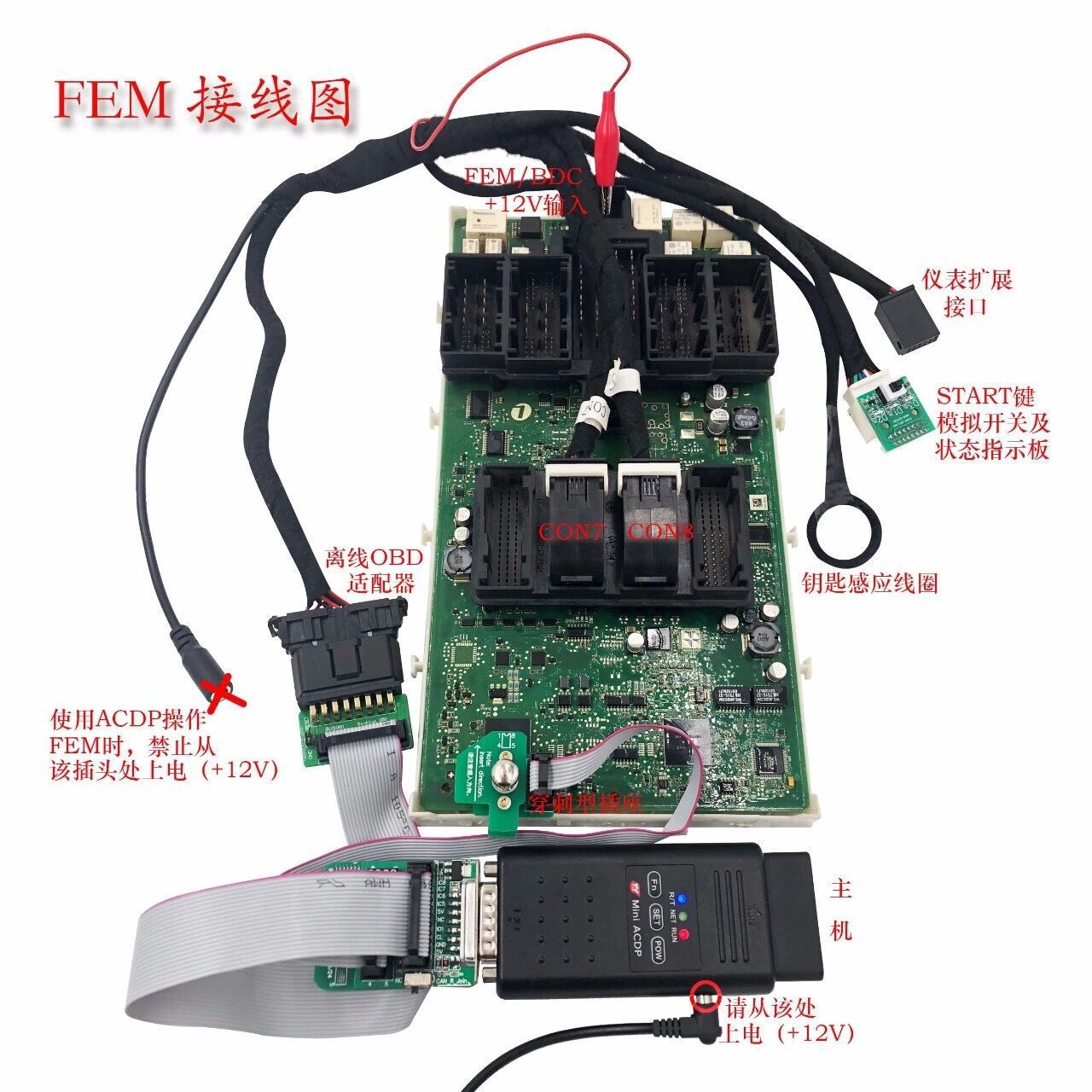 Yanhua Mini ACDP FEM Connection